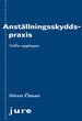 Bild på omslaget till Anställningsskyddspraxis