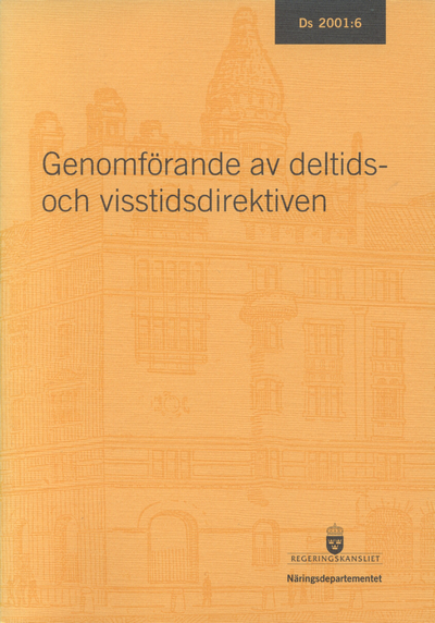 Omslaget till Ds 2001:6