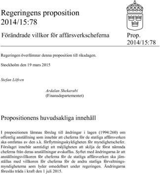 Omslaget till prop. 2014/15:78