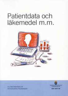 Omslaget till Patientdata och läkemedel m.m.