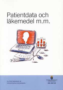 Omslag till Patientdata och läkemedel m.m.