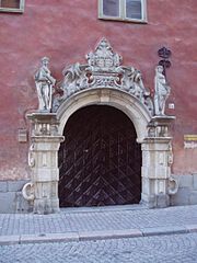 Portalen till Arbetsdomstolen i Ryningska palatset